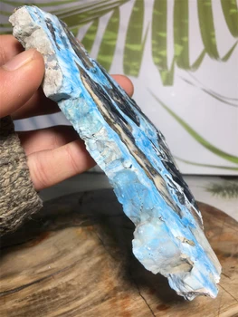 Mėlyna Larimar Akmuo, Natūralus Kvarco Kristalas Raw Pavyzdys Feng Shui Gydomųjų Mineralinio Perlas Imties Namų Puošybai Mados Kolekcija