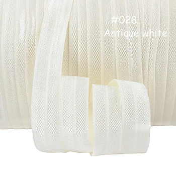 Naujas antikvariniai baltos spalvos Dekoratyvinės Spalvos Kartus Per Elastinės Juostos