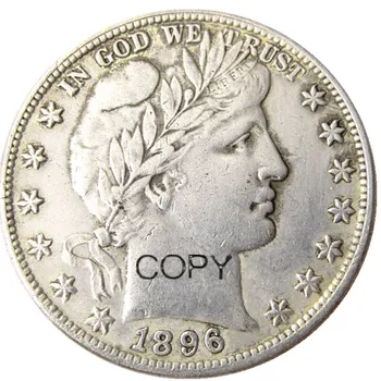 JAV, Pilnas Komplektas(1892-1916)-S 25pcs Kirpykla Pusė Doleris Sidabro Padengtą Kopijuoti Papuošti Monetos