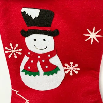 Kalėdų Kojinę Santa Claus Sniego Snaigė Kojinių Šalies Dovanų Saldainių Krepšiai 2022 Naujųjų Metų Kalėdų Dekoracija Namuose