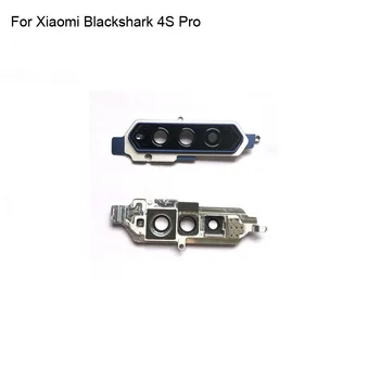 Mėlyna Xiaomi Blackshark 4S Pro Galinio Nugaros Kameros Stiklo Objektyvas +Kameros Dangtelis Rato Korpuso Dalys Xiao mi Black shark 4 S Pro