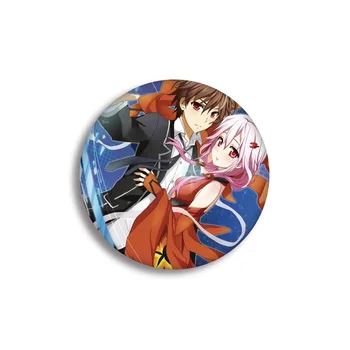 Anime Guilty Crown Emblemos ant Kuprinės, YUZURIHA INORI Anime Piktogramos Smeigtukai Ženklelis Apdailos Emblemos Drabužius Kuprinė 