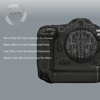 EOSR3 R3 Kamera Odos Decal Canon EOS R3 Lipdukas Wrap Kino Apsauga