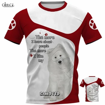 CLOOCL Mados vyriški T-shirt Saluki Cube 3D Atspausdintas Harajuku Stiliaus Drabužiai Gyvūnams, Šunų trumpomis Rankovėmis Viršūnes Tees