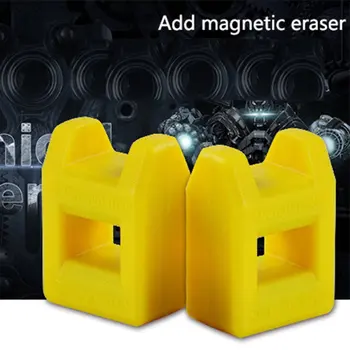 Galingas atsuktuvas plius magnetinis prietaisas Dvejopo naudojimo degausser Mini Varžtas partijos Greitai magnetizer