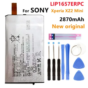 Originali 2870mAh Nauji Aukštos Kokybės LIP1657ERPC Baterija Sony Xperia XZ2 Kompaktiškas XZ2 Mini H8324 H8314 TAIGI-05K stebėjimo kodą