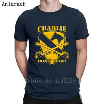 Charlie Don T Naršyti Oro Kavalerijos Apocalypse Now Skraiste Marškinėliai Užsakymą Vasaros Hip-Hop Naujausią T Marškinėliai Medvilnės Apranga Garsaus Prekinio Ženklo