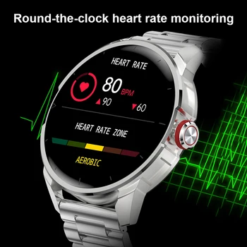 LEMFO LF26Pro Smartwatch Širdies ritmas, kraujospūdžio Stebėsenos Smart Watch Vyras IP68 Vandeniui Vyrams 1.32 Colio 360*360 Ekrano