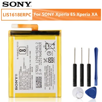 Originalaus Telefono Baterija LIP1635ERPCS SONY XA1 G3112 G3121 G3116 LIS1618ERPC Autentiški Įkraunama Baterija 2300mAh