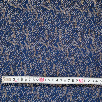 CF790 Japonų Jūros Pynimo Tradicinę Kinų Šilko Brokatas Medžiaga Han Kinų Apranga Kostiumo Kimono Cosplay priemonės 