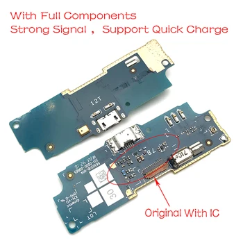 Už ASUS ZenFone Eiti ZB552KL Dock Connector Micro USB Įkroviklio Įkrovimo lizdas Flex Kabelis, Mikrofonas Valdyba