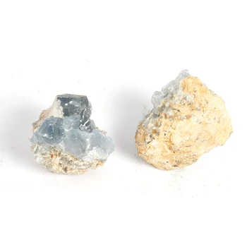 Kristalas Brangakmenio Žalio Akmens Celestine Grupių Akmens Natūralių ir Mineralinių Papuošalai