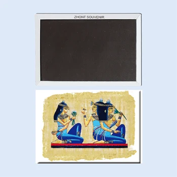 Grožį, senovės Egipto freskos 22588 Kraštovaizdžio Magnetinio šaldytuvas, Kelionių suvenyrai ir dovanos draugams
