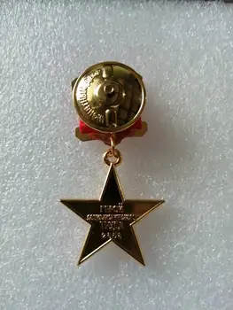 Sovietų Armijos Teddy Bear World of Tanks Raudona Stalinas Medalis Raudona Vėliava Medalis Darbo Gold Star Medalis
