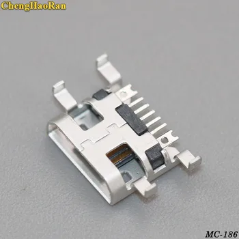 ChengHaoRan 2VNT/daug 7p Micro mini USB jungtis kriaukle valdybos 7 pin Įkrovimo lizdas Lizdas Teclast X89 X80HD X16HD P79HD P89S P90 X98 oro Tablet PC