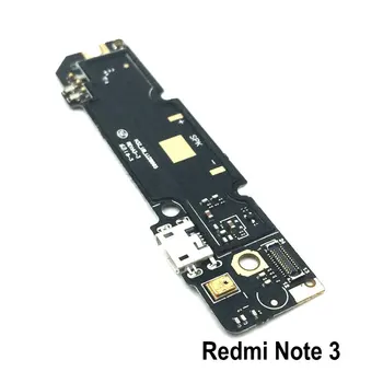 Už Xiaomi Redmi 3 Pastaba Pro Prime Redmi 3 Pastaba usb Įkroviklis Uosto Doko Jungtis, Flex Kabelis Su Mikrofonu Modulis