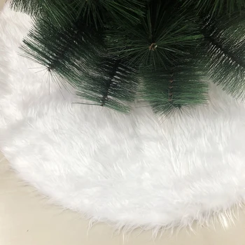 Sniego Pliušinis Kalėdų Eglutė Sijonas, Kailiniai Kilimai Kalėdos Kalėdų Dekoracijas Grindjuostes Medžių Naujųjų Metų Dekoro 2022 Namuose Festivalis Ornamentu