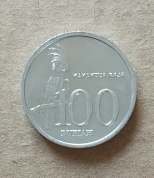 1999 m. Indonezija 100 Rupija 23 mm Azijos Monetas, Senus Originalus Retai Proginės Monetos Tiražas Realių Atsitiktiniai Metų