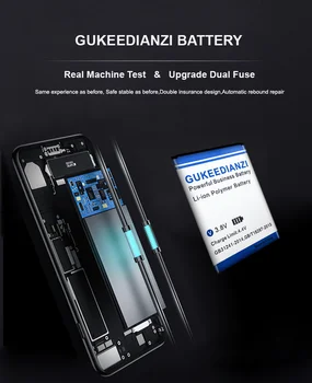 Didelės Talpos GUKEEDIANZI Baterija BOPL4100 3500mAh HTC Desire 526 526G 526G+ Dual SIM D526h