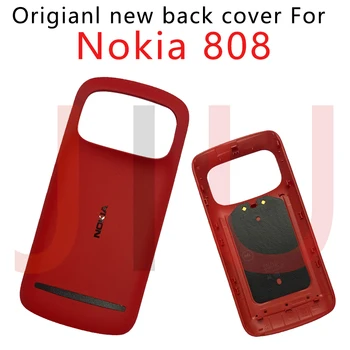 Nauja Nokia PureView 808 Atgal Baterijos Dangtelio Korpuso Galinis dangtelis atsarginės Dalys Originalias