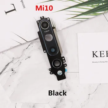 Metalo Xiaomi Mi 10 Pro / Mi10 Fotoaparato Rėmas Su Objektyvo Stiklo Laikiklis Remonto Galinis Korpuso Dangtelis Pakeisti Galiniai Dalys
