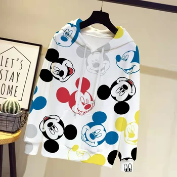 New Mickey Mouse Hoodies Vyrų, Moterų, Vaikų, Palaidinės 3D Spausdinimo Puloveris Streetwear Atsitiktinis ilgomis Rankovėmis Berniukui, Mergina Vaikų Cool Coat