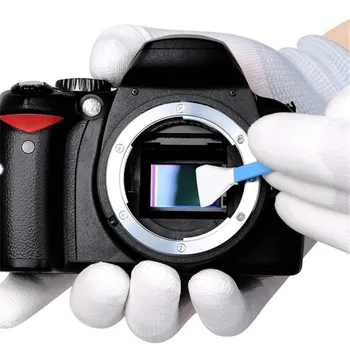 5vnt Jutiklio Valymo Tamponų Rinkinys CCD CMOS Skaitmeninis Fotoaparatas Švaresnis TAMPONU už Nikon Canon Fotoaparatas DSLR Z17
