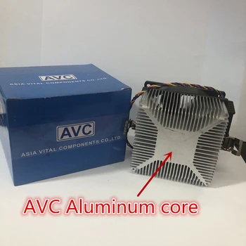 Naujas Originalus AMD AVC CPU Aušintuvo Universalus AMD Šilumos Kriaukle Tylus CPU Aušinimo Ventiliatorius AMD AM3 AMD4 AM6 Didelio efektyvumo CPU Radiatorius