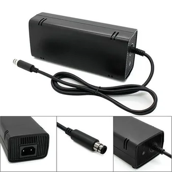 JAV Kištukas AC Adapteris Įkrovimo Įkroviklis, Maitinimo Laidas Laidas, skirtas Xbox 360 Xbox360 E Plytų Žaidimų Konsolės UY8