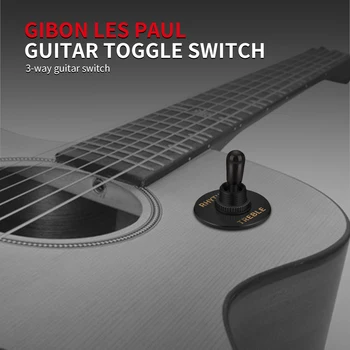 1PC 3 Būdas Gitara Perjungti Jungiklį Pikapas Selektorių už Gibsonas Epiphone Les Paul Elektrinė Gitara