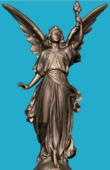 3D modelį paramos stl formato skulptūrų CNC staklės deivė Atėnė