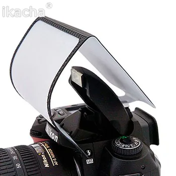 Universalus Fotoaparatas Pop-Up Flash Šviesos Difuzorius Minkštas Langelį d80 d90 d7000 650d 600d 60d 70d Nemokamas Pristatymas