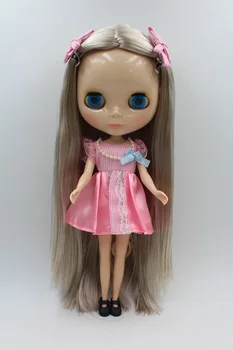 Nemokamas Pristatymas didelis nuolaida RUB-270DIY Nuogas Blyth lėlės gimtadienio dovana girl 4colour didelėmis akimis, lėlės su gražių Plaukų mielas žaislas