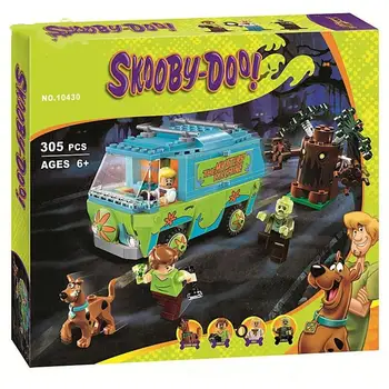 10430 10428 Scooby Paslaptis Pastato Blokus, Plytas Doo Žaislai Vaikams Kalėdų Dovanos Vaikams Modelio Mašina Lėlės