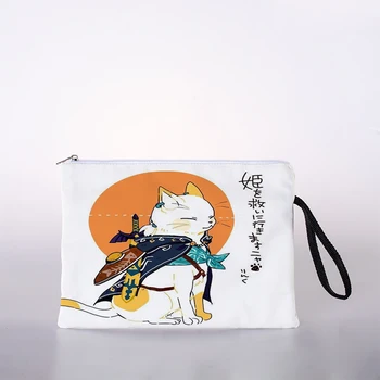 Japonų stiliaus ukiyoe spausdinti kosmetikos krepšys lady makiažas saugojimo krepšys spalva kelionių saugojimo krepšys