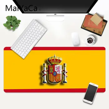 Ispanijos vėliava Individualų MousePads Kompiuteris Nešiojamas Anime Pelės Kilimėlį Žaidimų Pelės Kilimėlis, xl, xxl 800x300mm