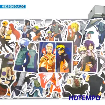 100vnt Ninja Anime Stiliaus Sumaišyti Komiksai Vandeniui Lipdukai Paketas, skirtas 