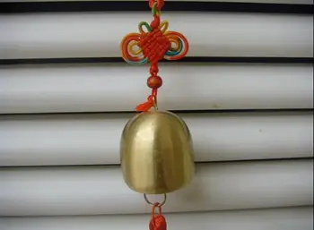 WSHYUFEI Kinijos mazgas gryno vario varpai Campanula metalo ornamentais Durų apdailos Campanula ir priedai priedai