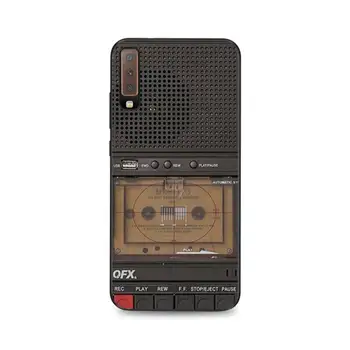 YNDFCNB Derliaus kasetinį retro stiliaus Telefono dėklas Samsung A51 A71 A40 A50 A70 A10 A20 A30 A6 A7 A8 A9