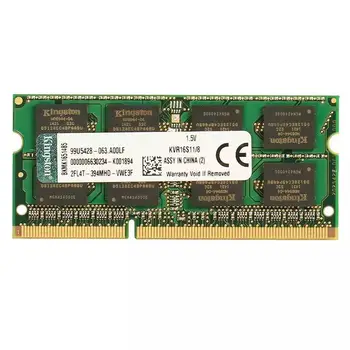 Kingston Nešiojamas DDR3L RAM 4GB 8GB PC3L 10600 12800 Nešiojamojo kompiuterio Atminties So-DIMM RAM 1333MHz 1 600mhz Nešiojamas Atminties PC3 4GB DDR3 RAM