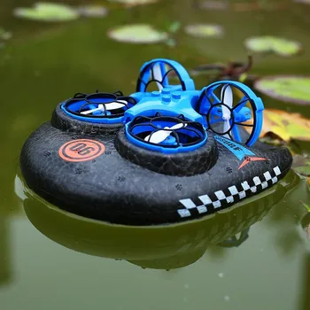Mini drone, mini quadcopter drone žaislas 3 1. mini rc drone, nuotolinio valdymo automobilių/valtis/quadcopter režimas su 360 ° salto stunt headle