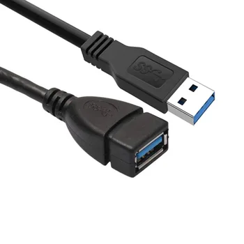 USB 3.0 prailginimo laido trumpas Didelės Spartos USB 2.0 USB 3.0 hub Tipo Vyrų ir Moterų Kabelio ilgintuvas duomenų ir maitinimo laidą iš KOMPIUTERIO, laptopo