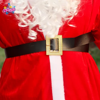 9pcs/Daug Helovinas Kostiumų Santa Claus Kalėdų Cosplay Šalies Drabužių Fancy Dress Vyrų Kostiumai, Kostiumai Suaugusiems